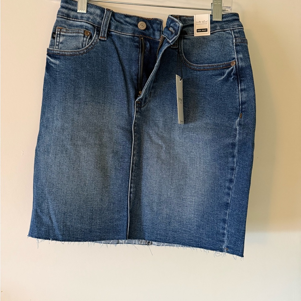 Blue Denim Skirt
